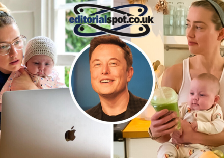 who is the father of amber heard baby